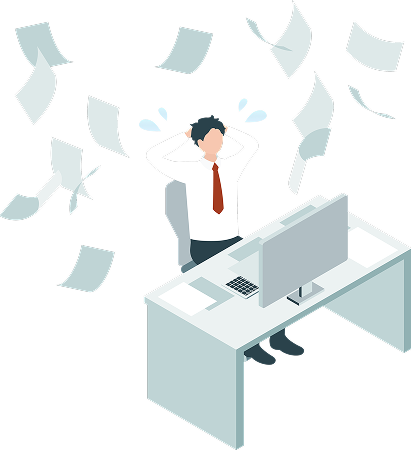 書類の問題イメージ