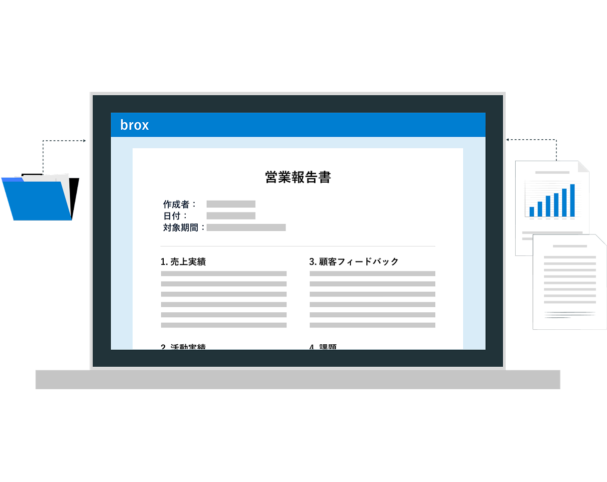 AI報告書サマリー 読みにくい報告書を簡素化