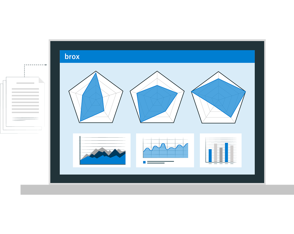 アンケート可視化 手書きアンケートからレーダーチャート作成